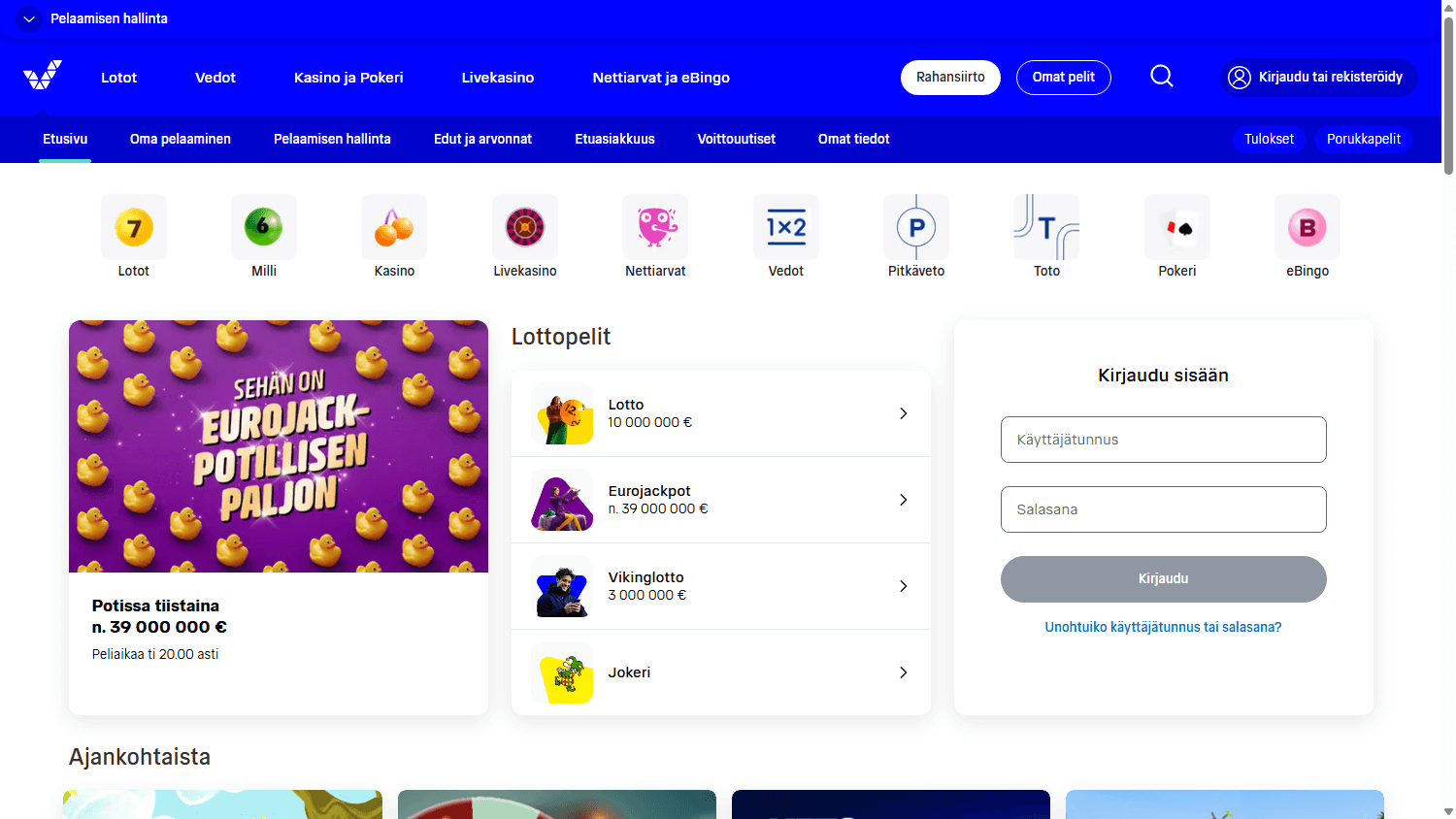 Veikkaus_Casino_homepage_desktop