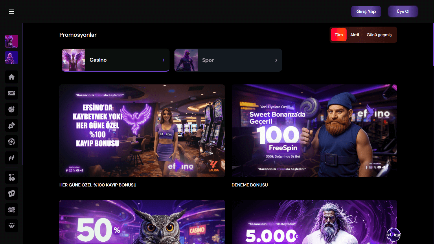 Efsino_Casino_promotions_desktop