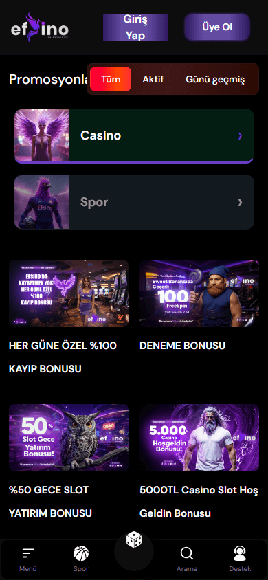 Efsino_Casino_promotions_mobile