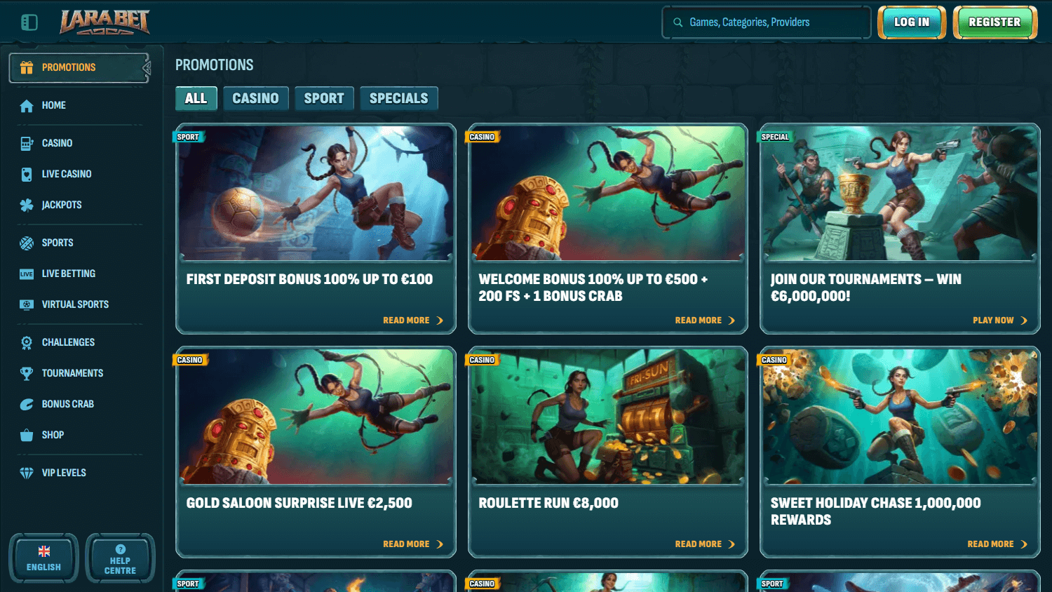 larabet_casino_promotions_desktop