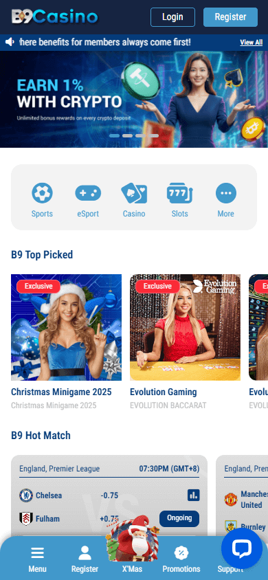 b9casino_homepage_mobile