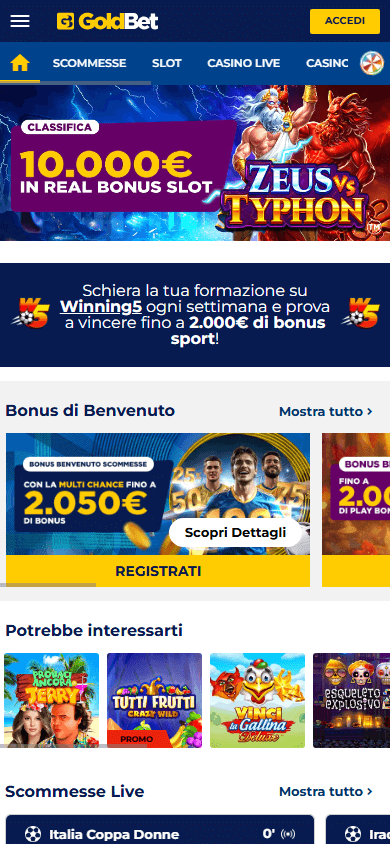 GoldBet_Casino_homepage_mobile