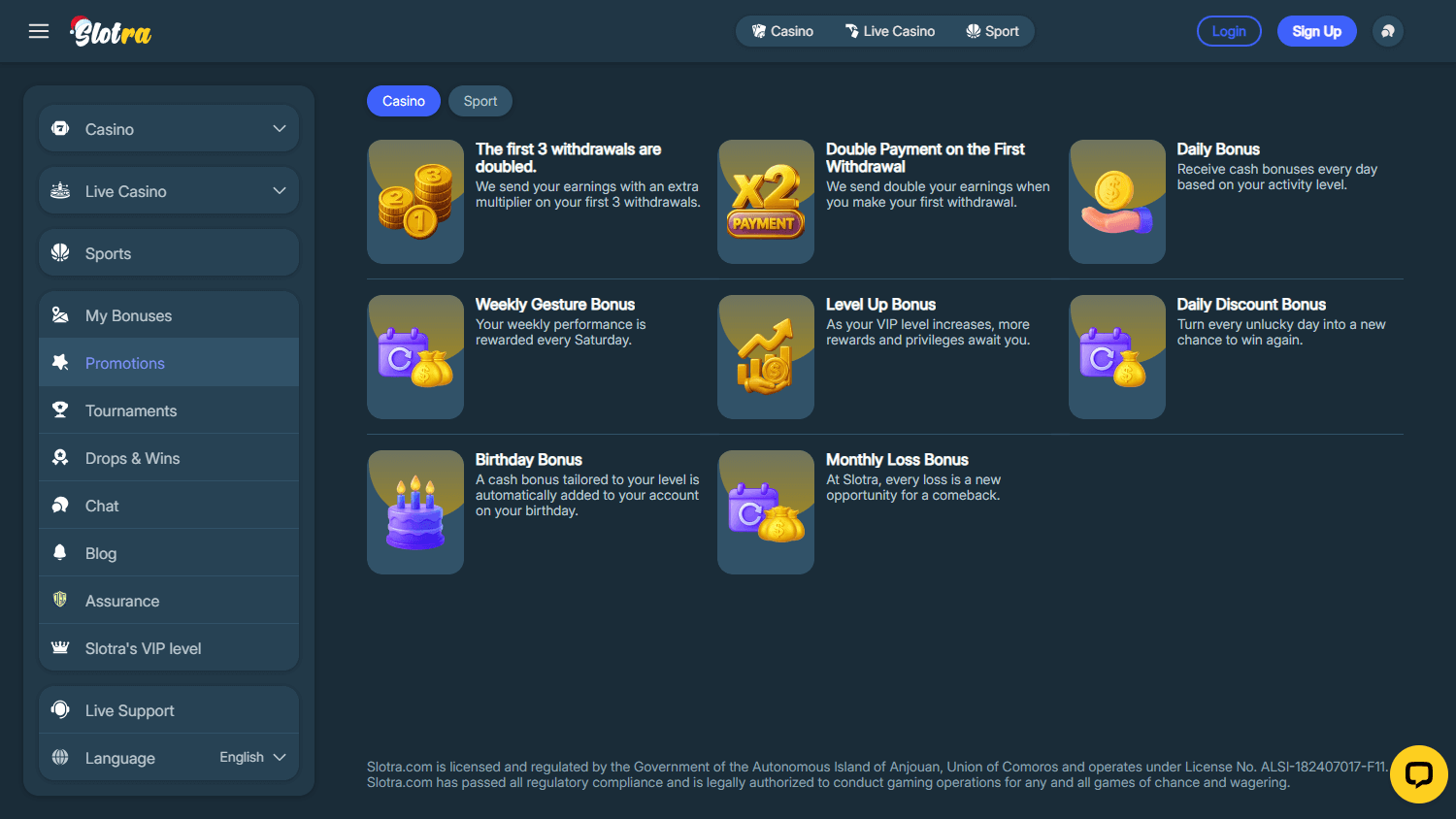 slotra_casino_promotions_desktop