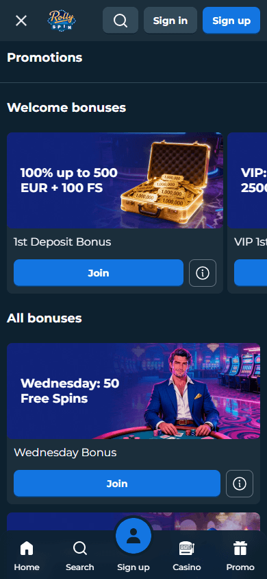 rolly_spin_casino_promotions_mobile