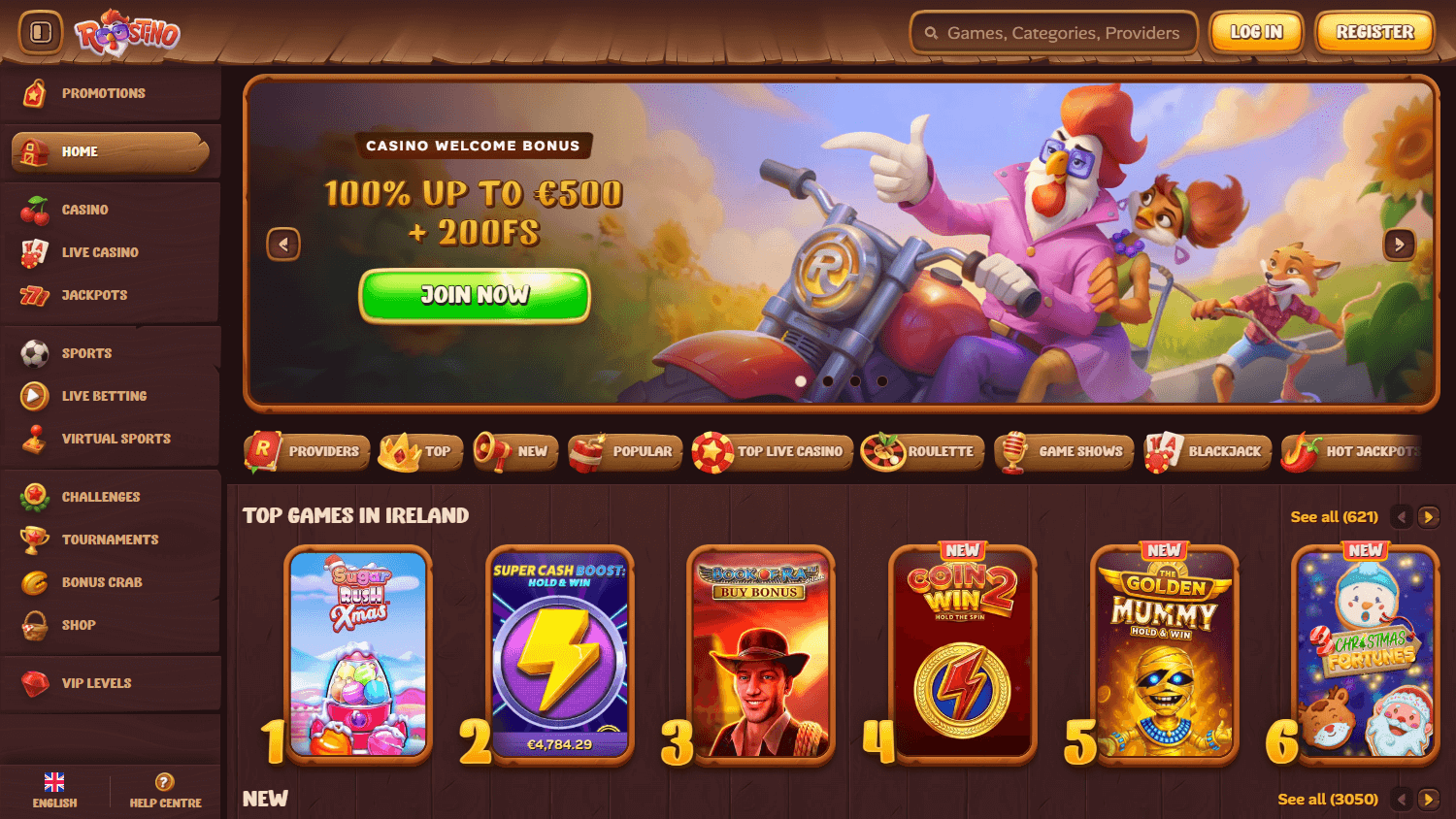 roostino_casino_homepage_desktop
