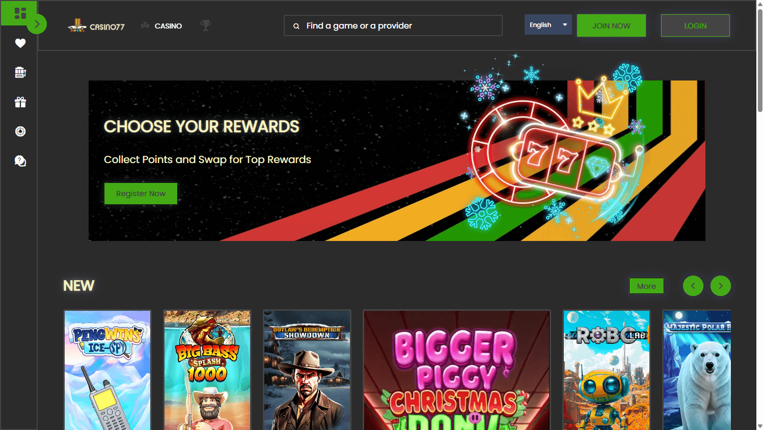 casino77_homepage_desktop