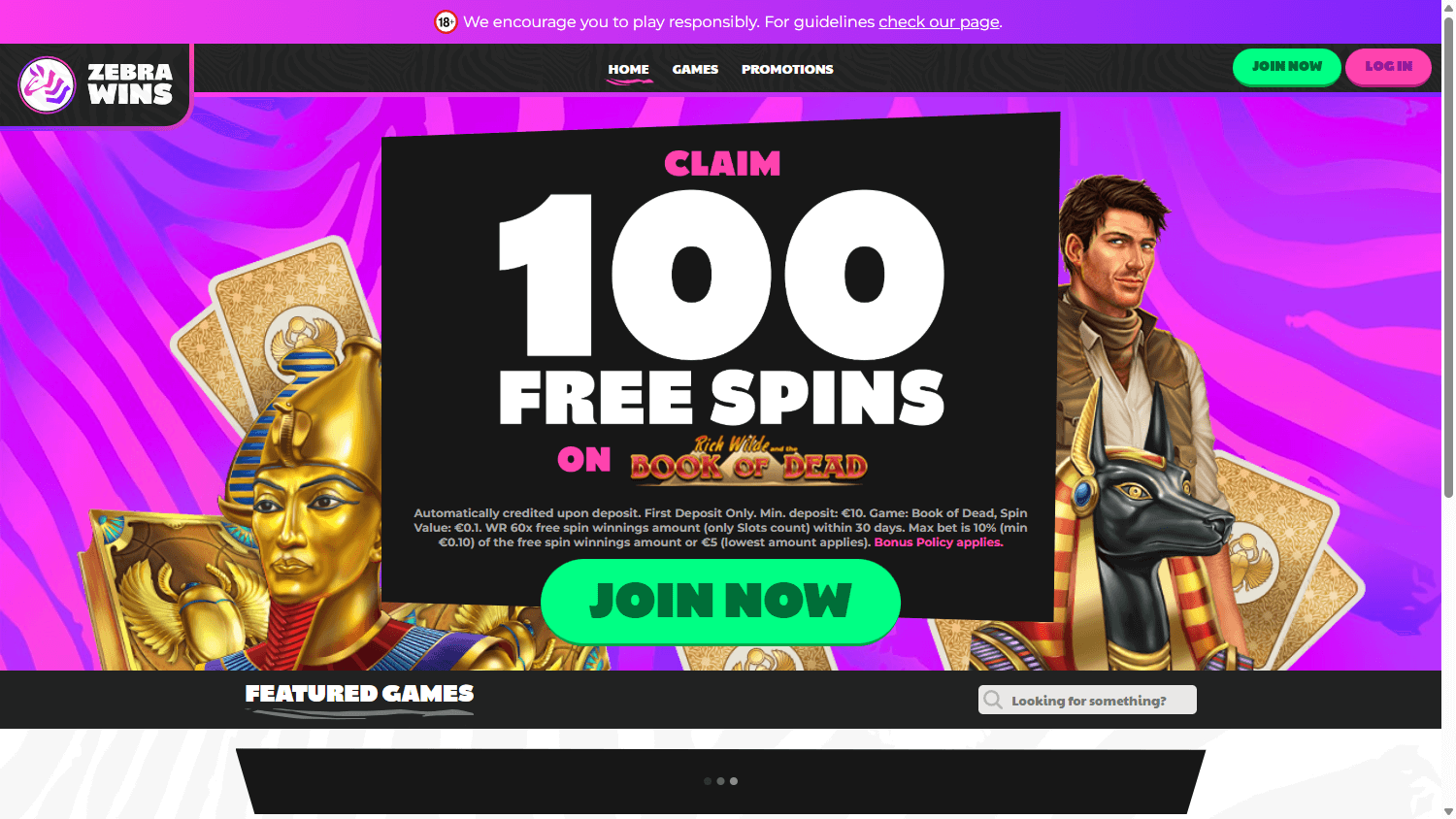 zebra_wins_casino_homepage_desktop