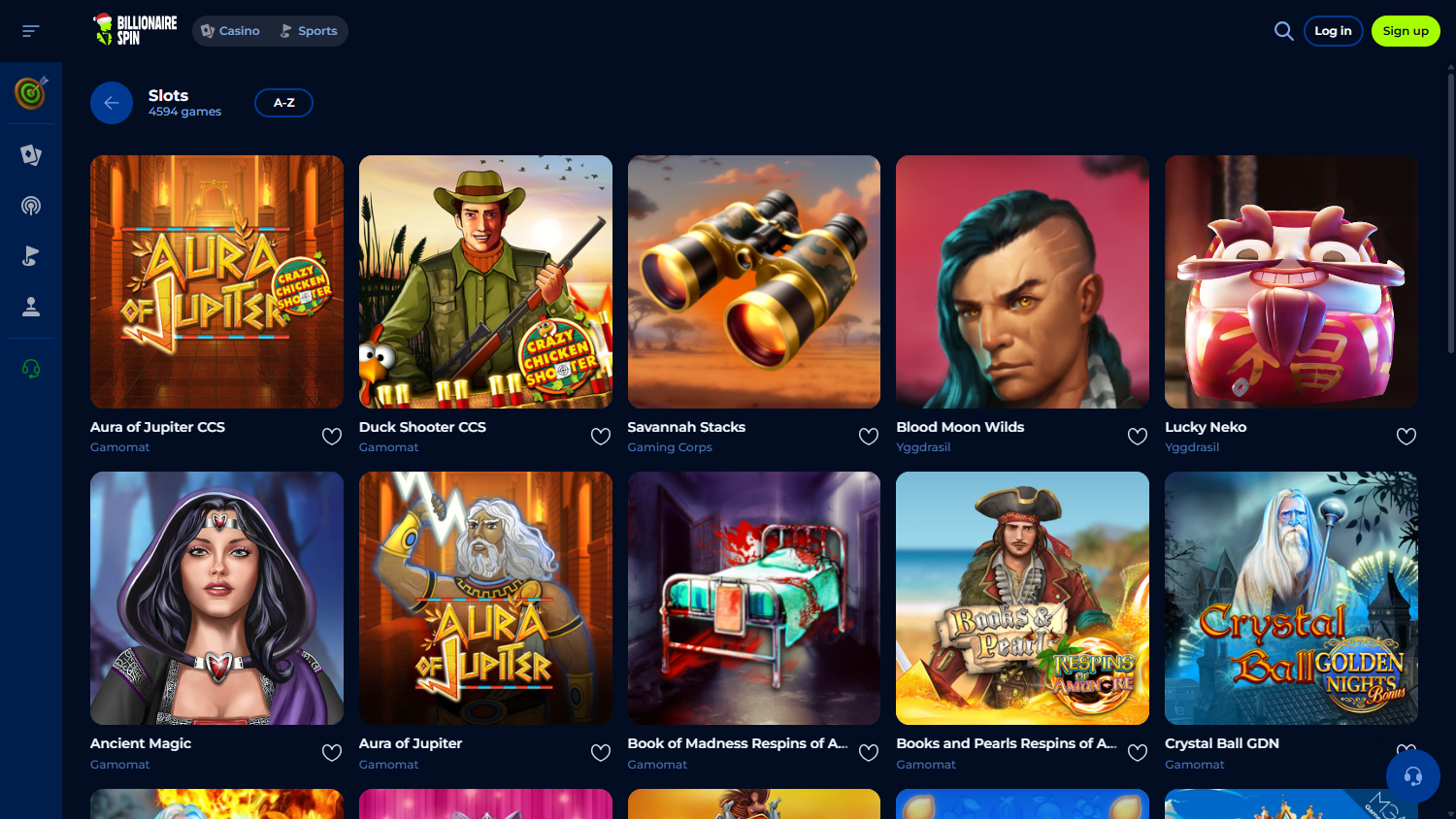 billionairespin_casino_game_gallery_desktop