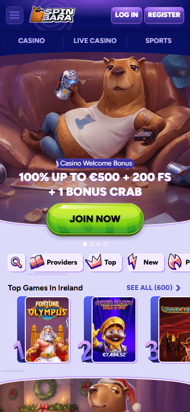 spinbara_casino_homepage_mobile