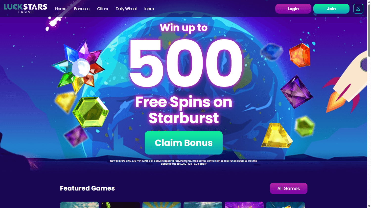 luck_stars_casino_homepage_desktop