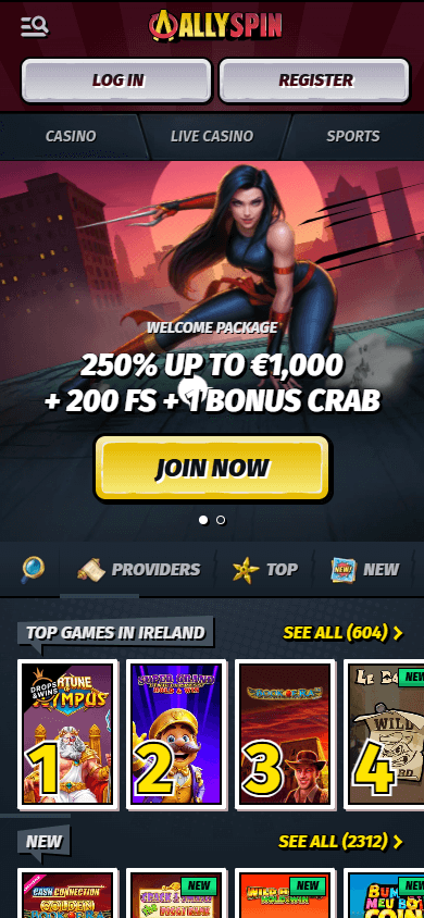allyspin_casino_homepage_mobile