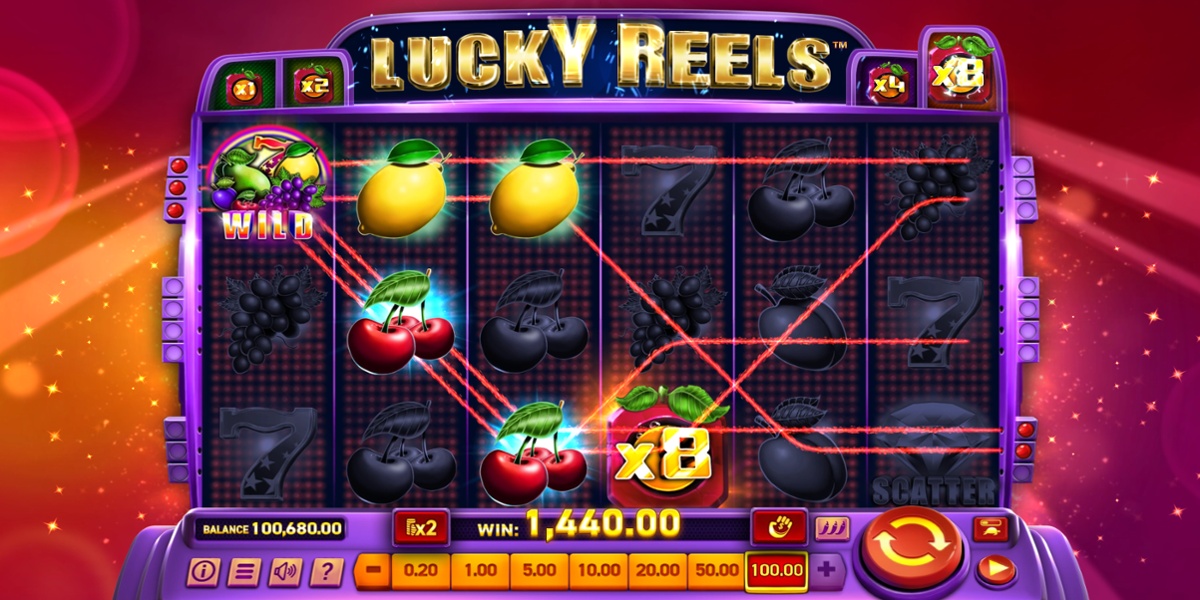 Lucky Reels high multiplier win