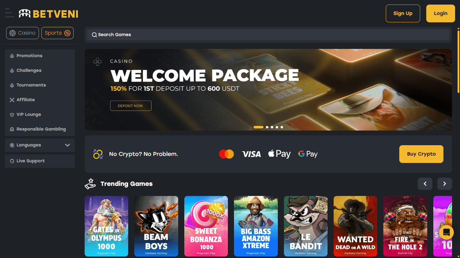 betveni_casino_homepage_desktop