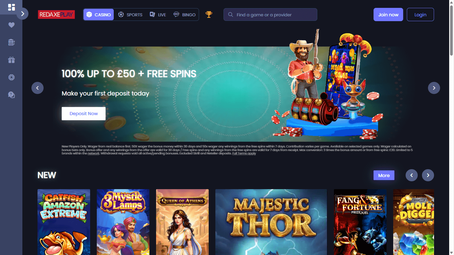 RedAxePlay_Casino_homepage_desktop