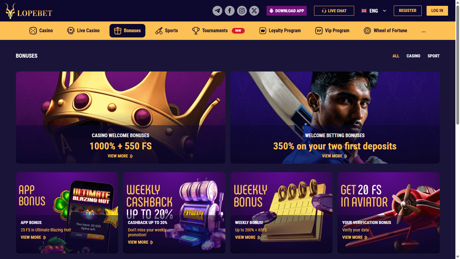 LopeBet_Casino_promotions_desktop