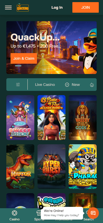 Quacksino_Casino_game_gallery_mobile