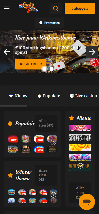 Lucky7_Casino_homepage_mobile
