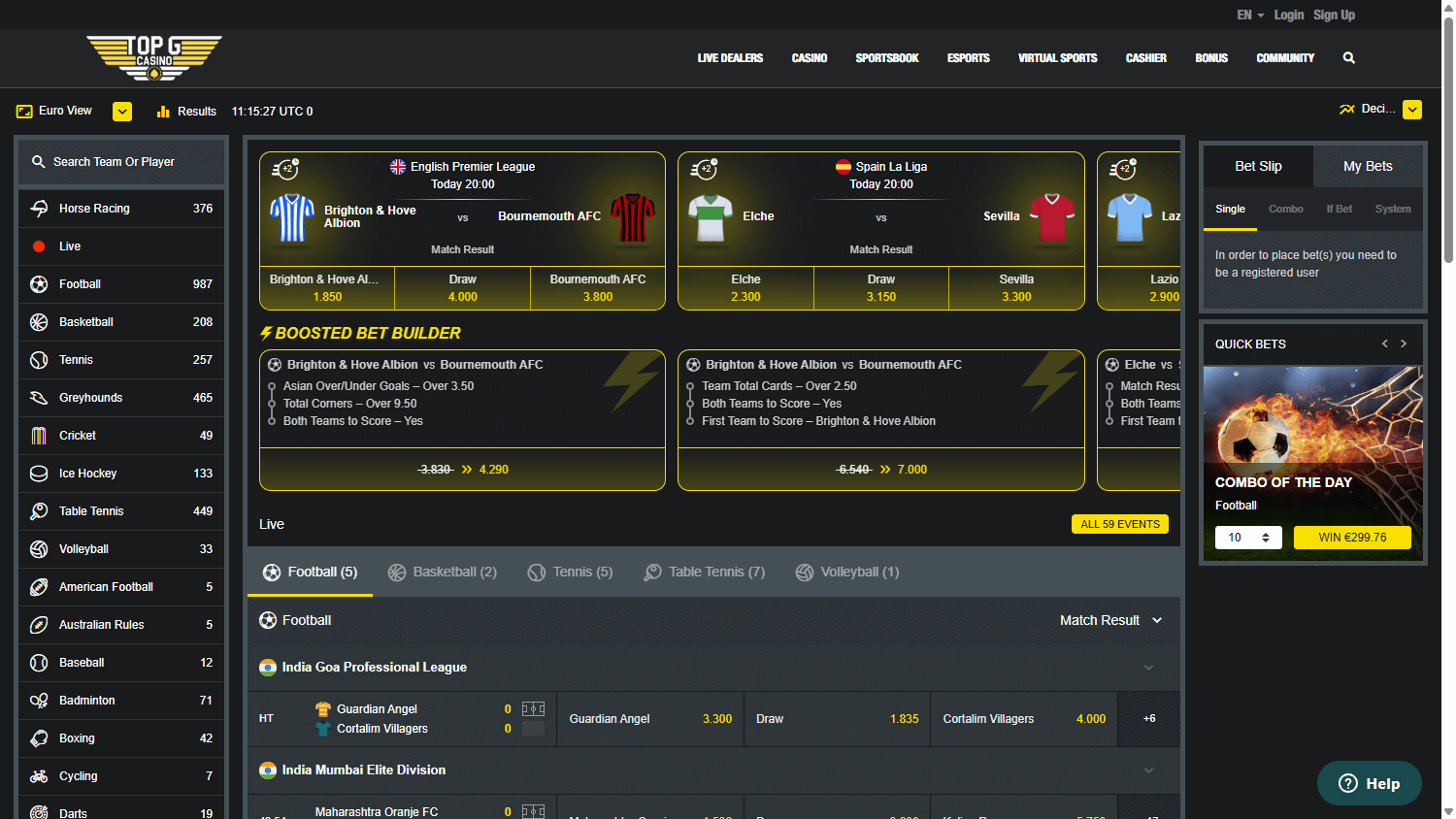 Top_G_Casino_homepage_desktop