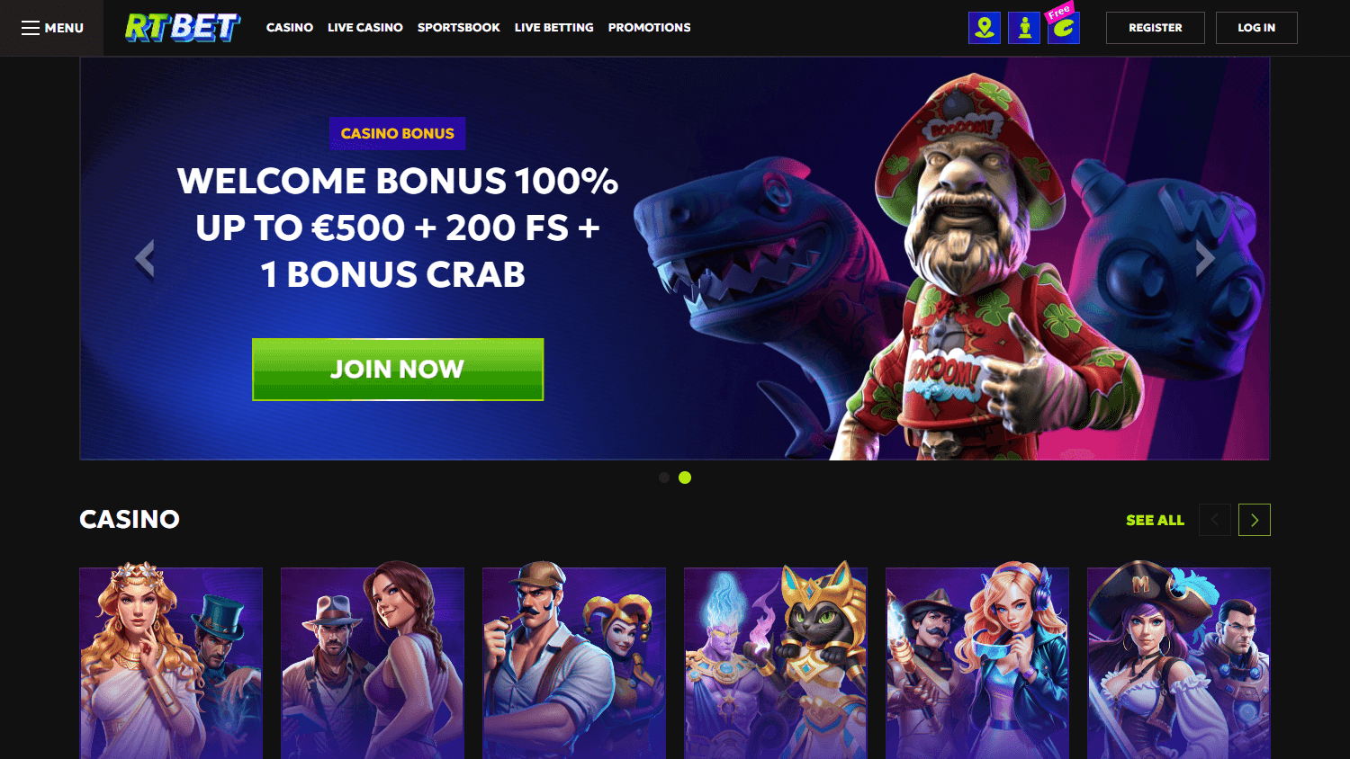rtbet_casino_homepage_desktop