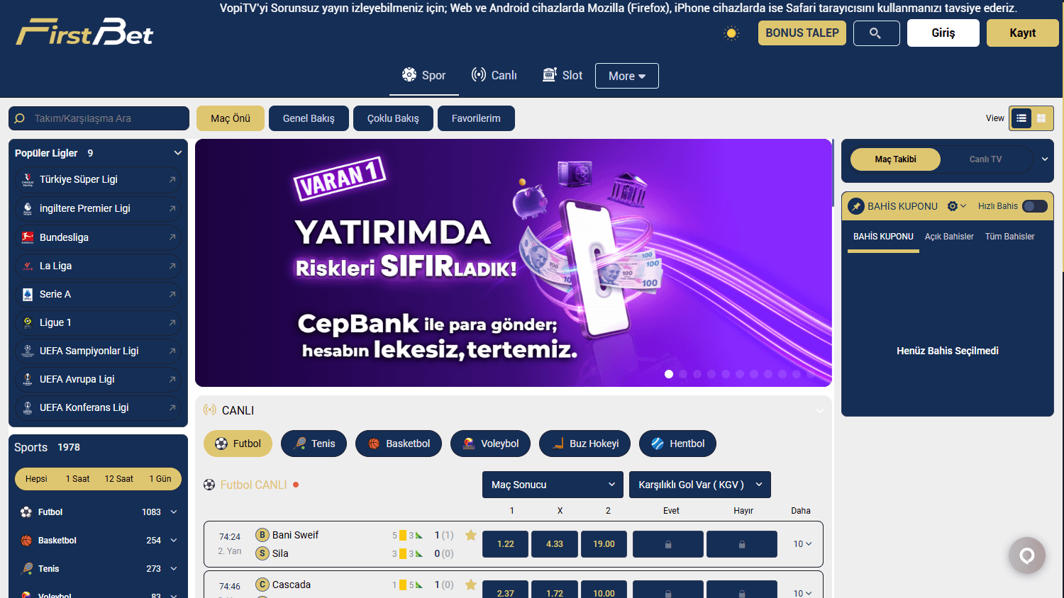 firstbet_casino_homepage_desktop