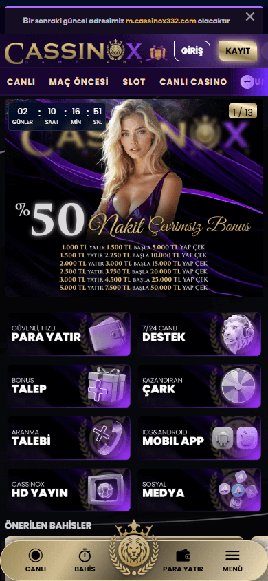 cassinox_casino_homepage_mobile