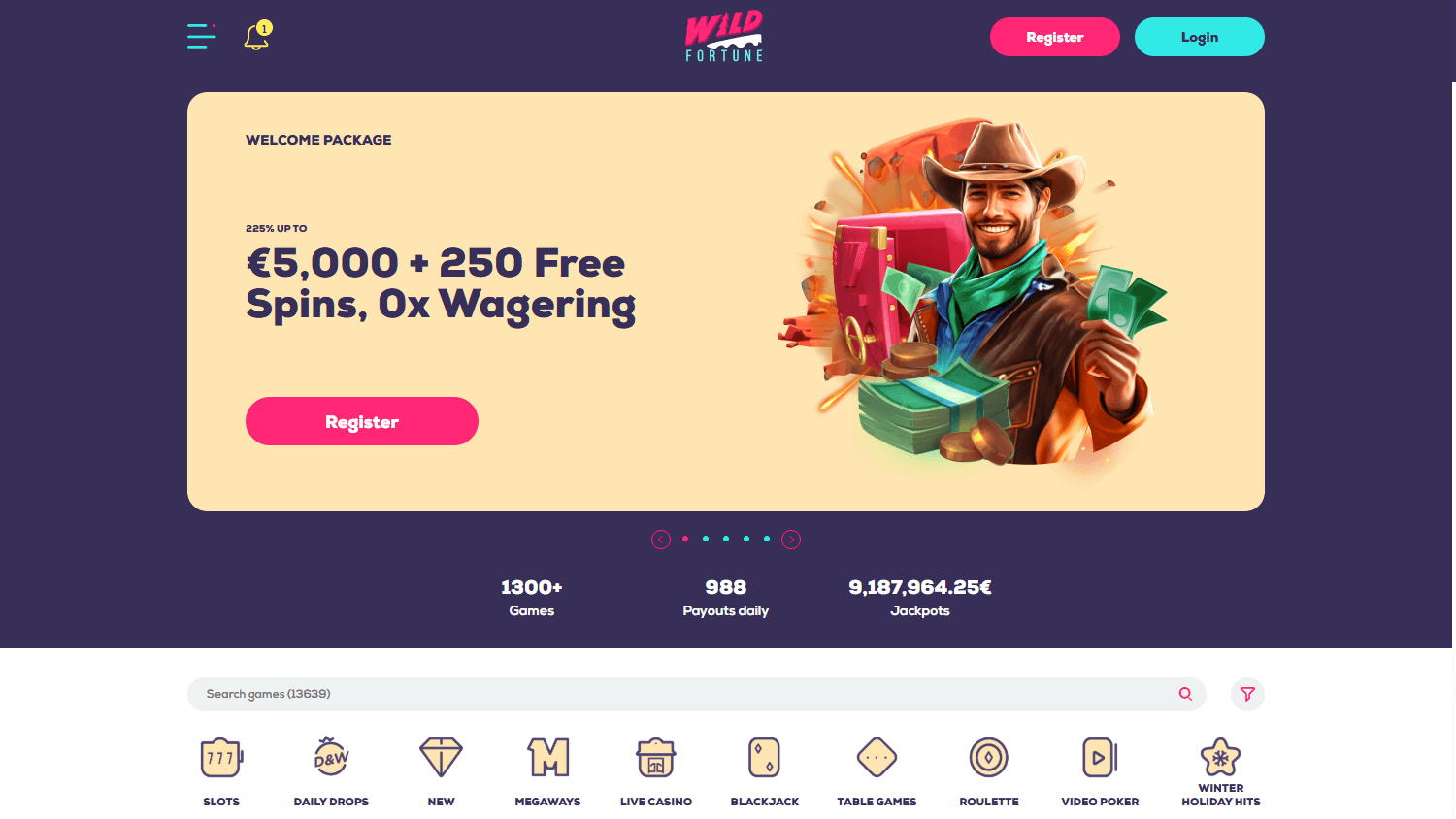 wildfortune.io_casino_homepage_desktop