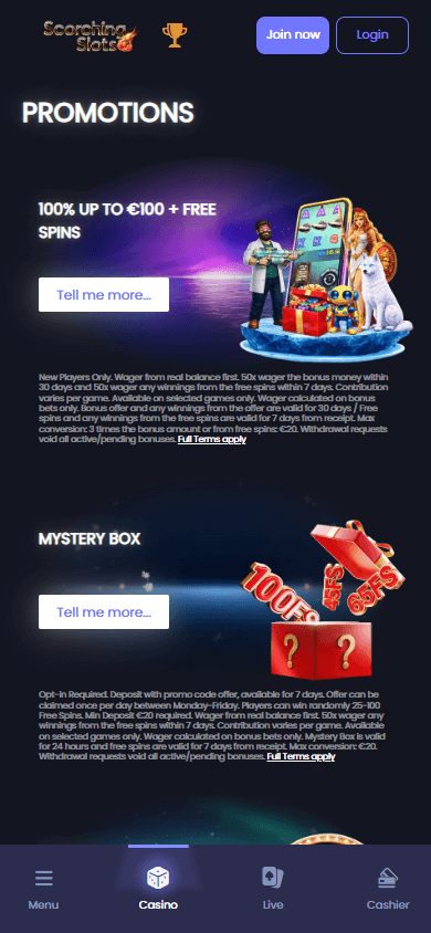 scorchingslots_casino_promotions_mobile