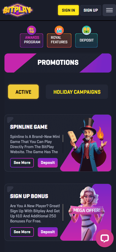 bitplay.ag_casino_promotions_mobile