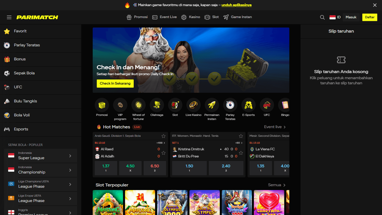 parimatch_casino_id_homepage_desktop