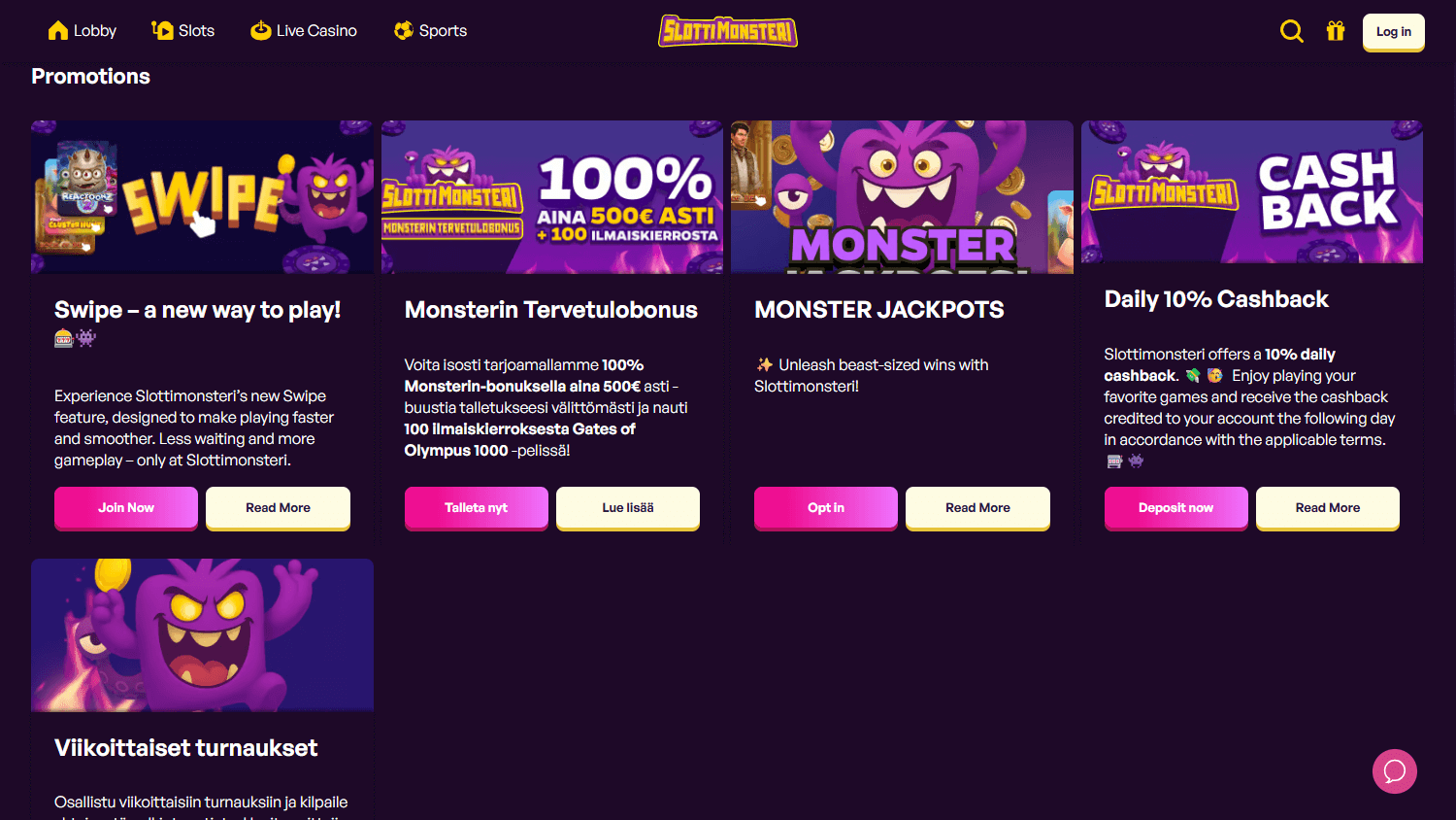 slottimonsteri_casino_promotions_desktop