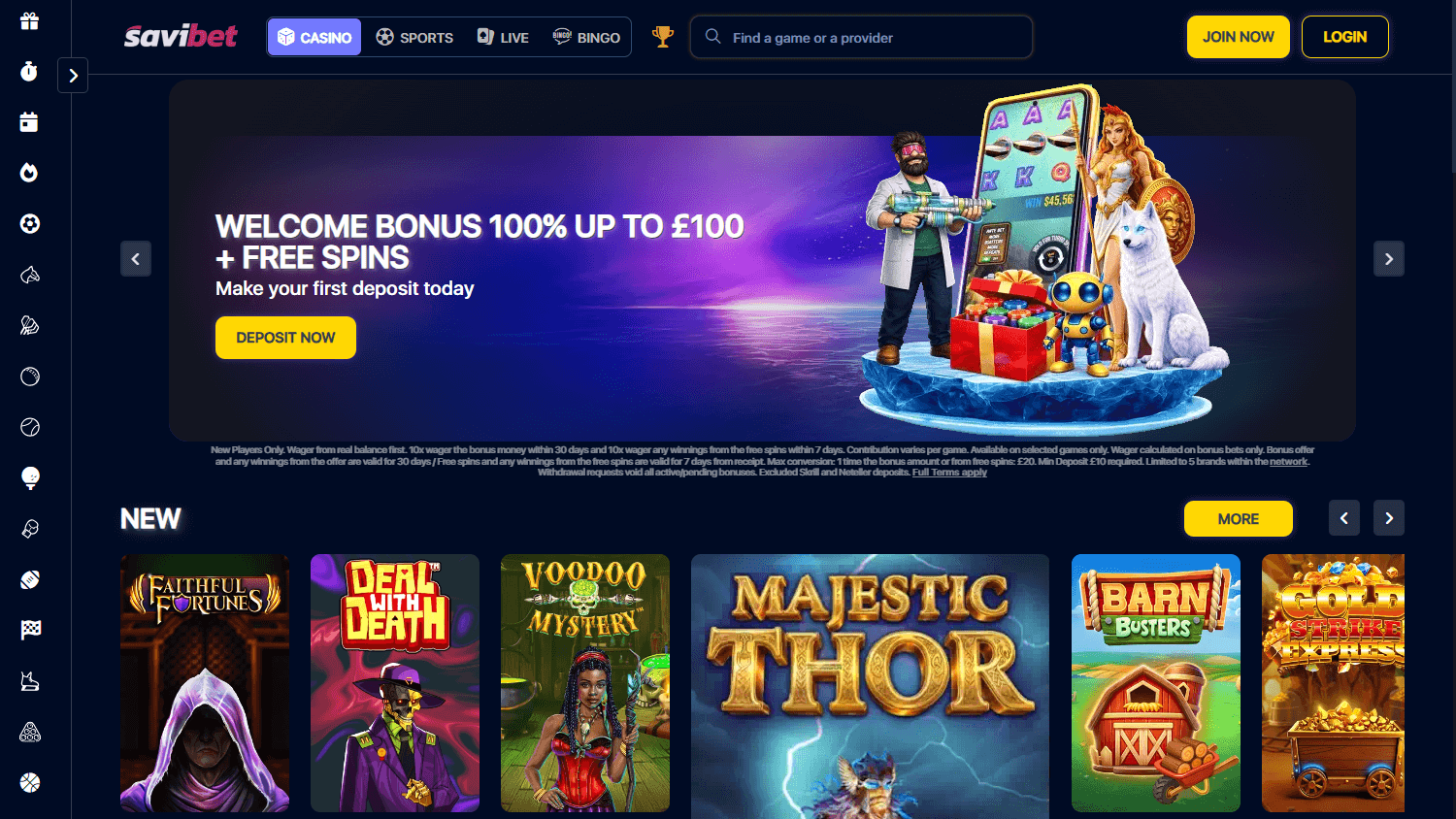 savibet_casino_homepage_desktop