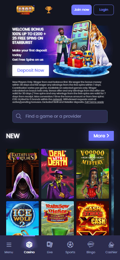 quidslots_casino_homepage_mobile