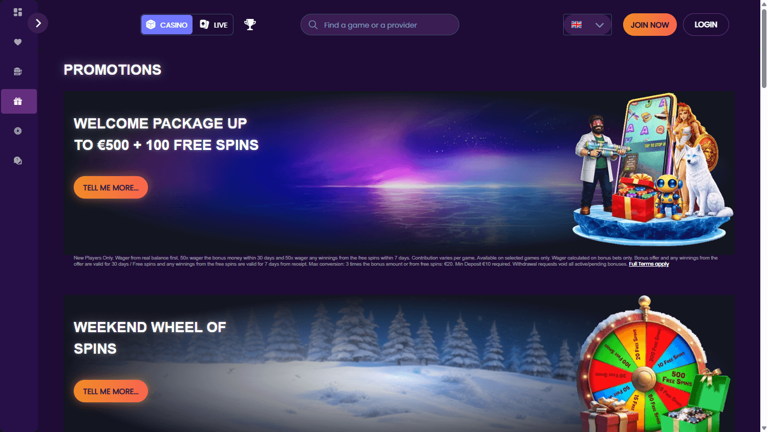 HotWins_Casino_promotions_desktop