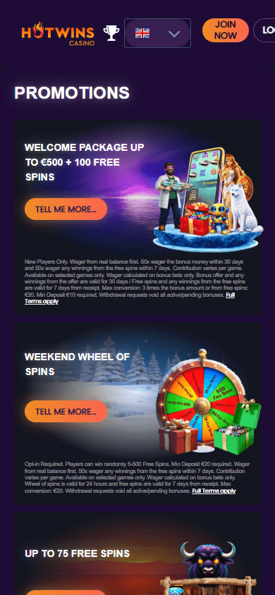HotWins_Casino_promotions_mobile
