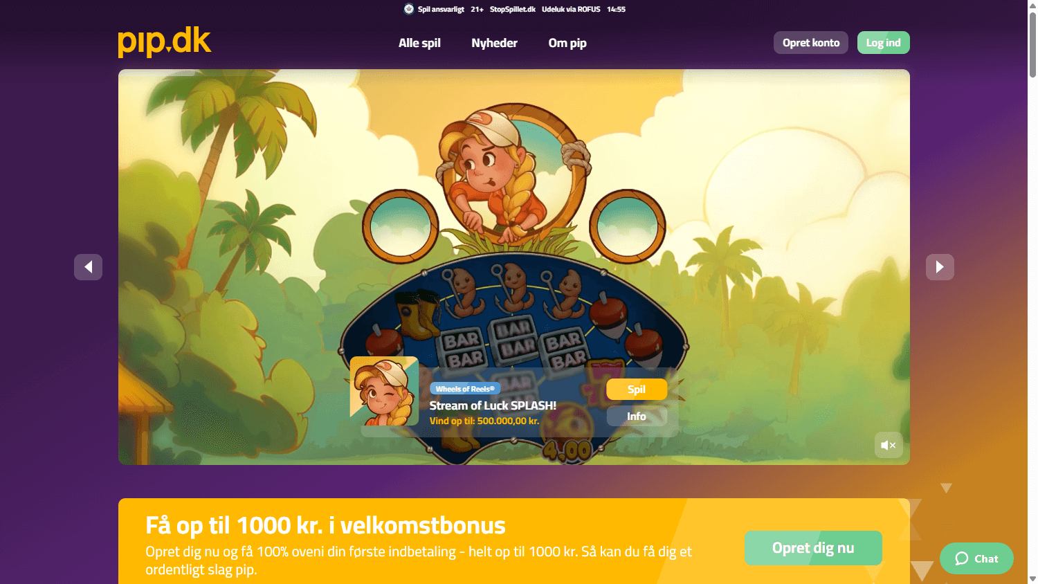 PIP.DK_Casino_homepage_desktop