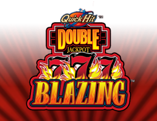 Quick Hit Double Jackpot Blazing 777's