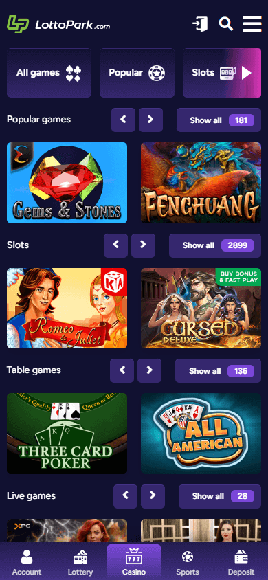 LottoPark_Casino_game_gallery_mobile