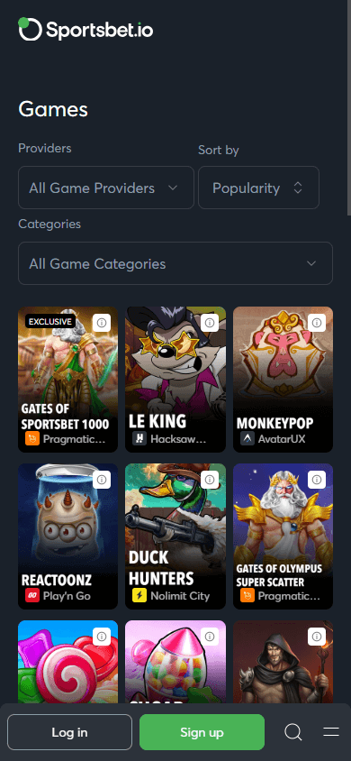 Sportsbet.io_Casino_game_gallery_mobile