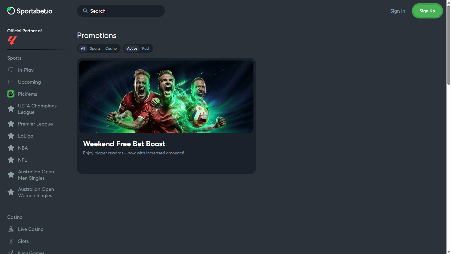 Sportsbet.io_Casino_promotions_desktop