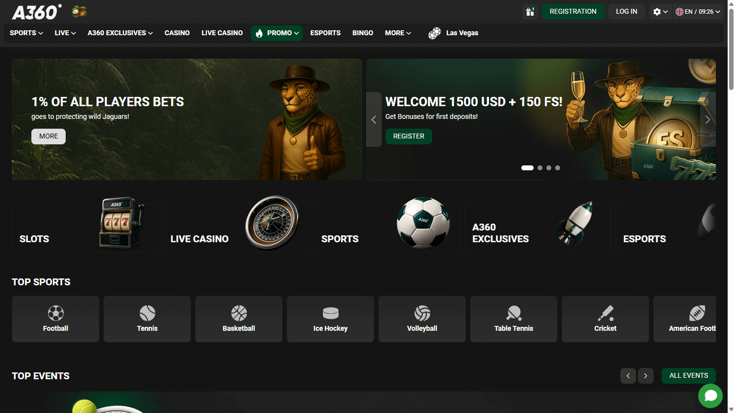 A360_Casino_homepage_desktop