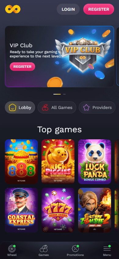 NoLimitCoins_Casino_homepage_mobile