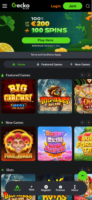 GeckoPlay_Casino_homepage_mobile