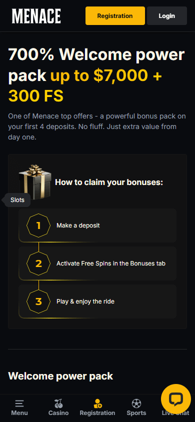 MENACE.com_Casino_promotions_mobile