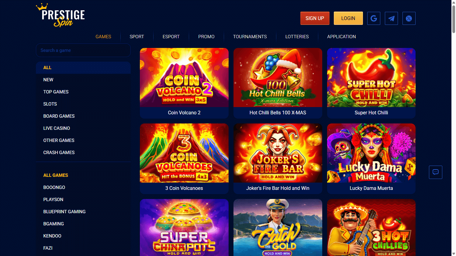 Prestige_Spin_Casino_game_gallery_desktop