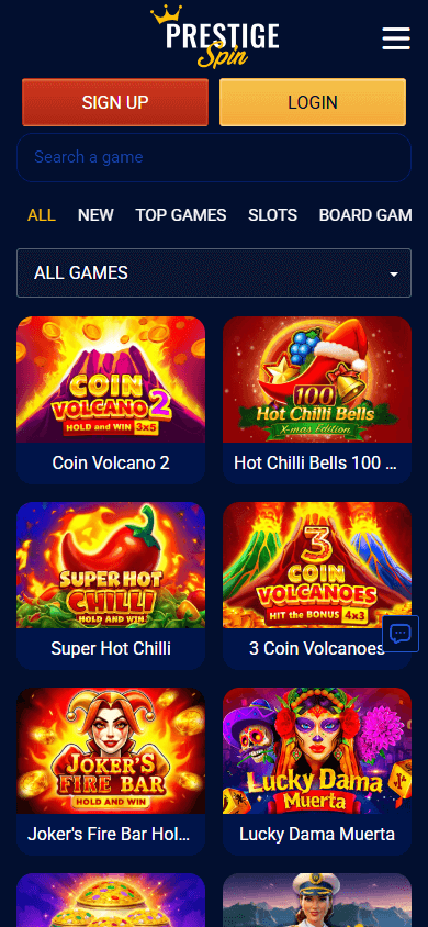 Prestige_Spin_Casino_game_gallery_mobile