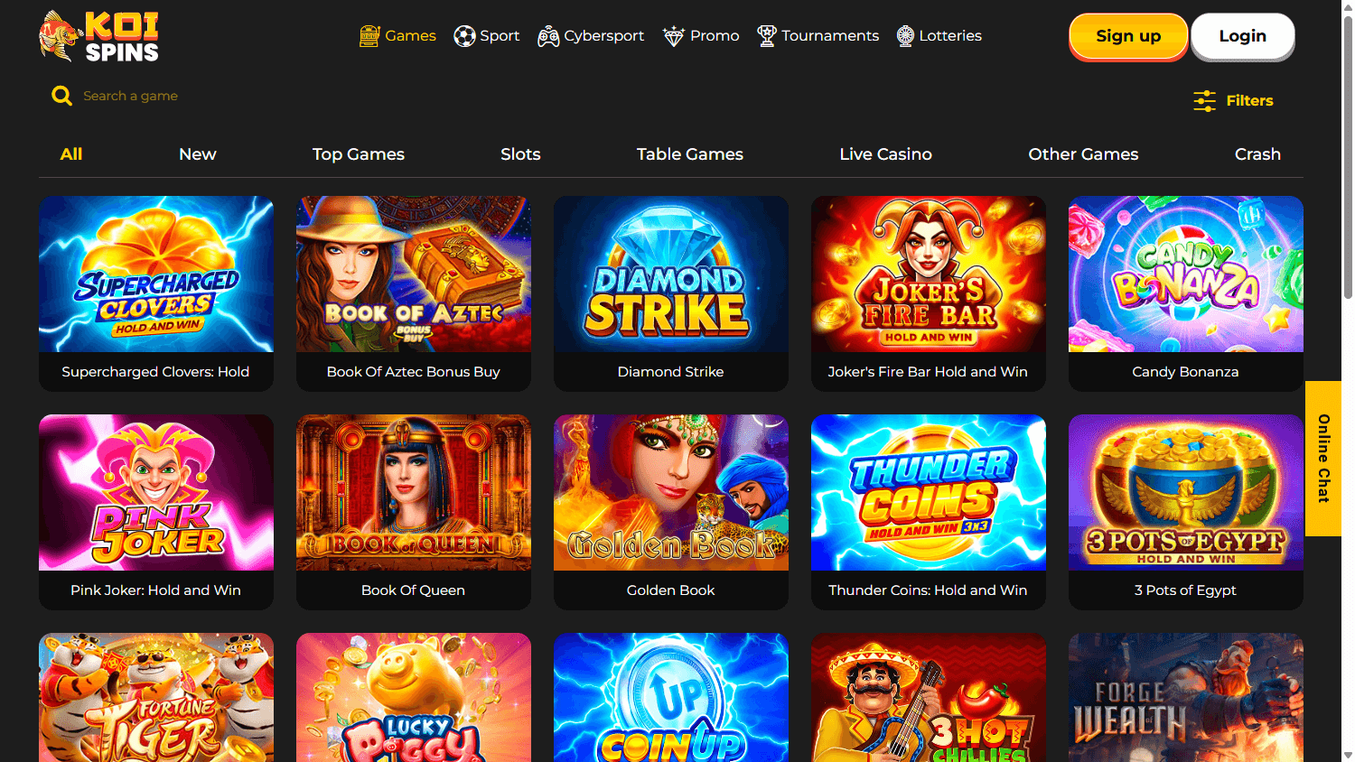 Koi_Spins_Casino_game_gallery_desktop