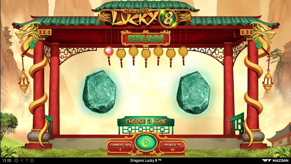 Dragons Lucky 8 gamble feature