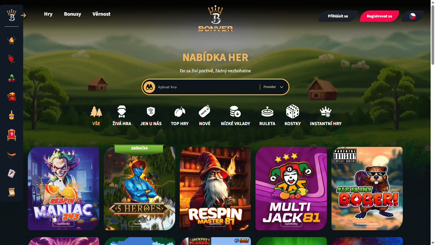 Bonver_Casino_game_gallery_desktop