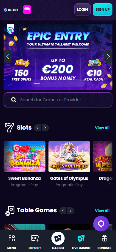 yallabet_casino_homepage_mobile