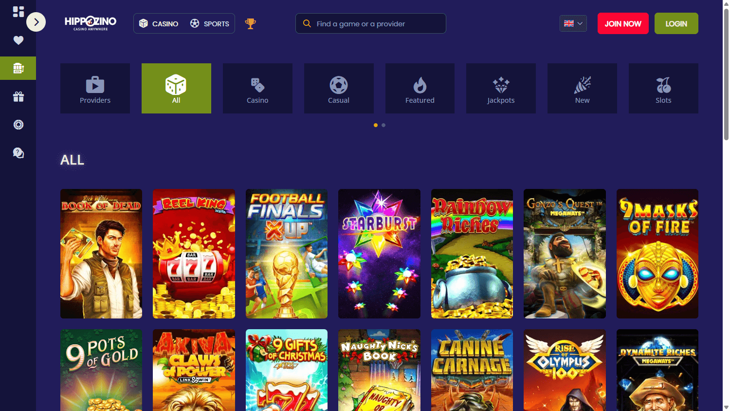 Hippozino_Casino_game_gallery_desktop